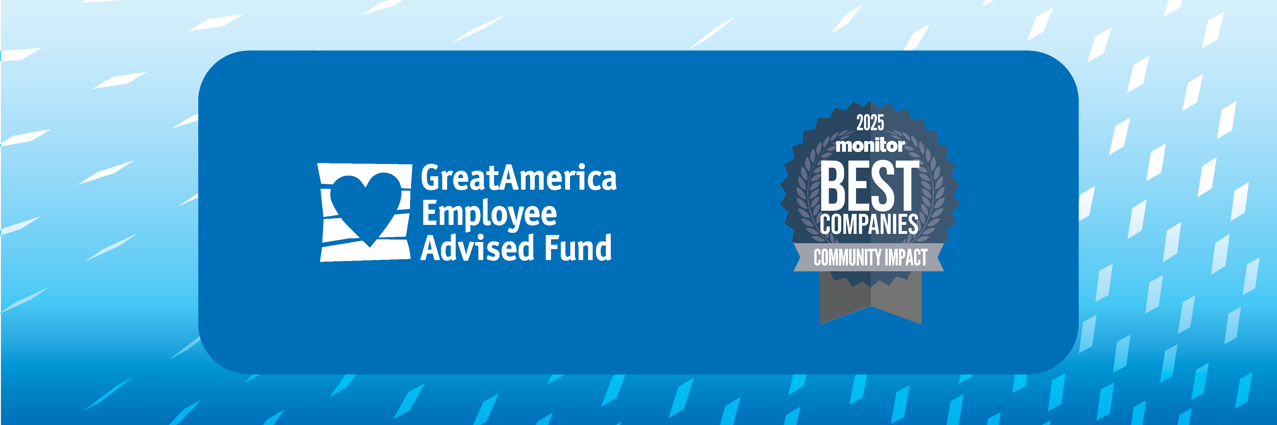 GreatAmerica Opens Spring Applications for Employee Advised Fund, Celebrates Community Impact Award